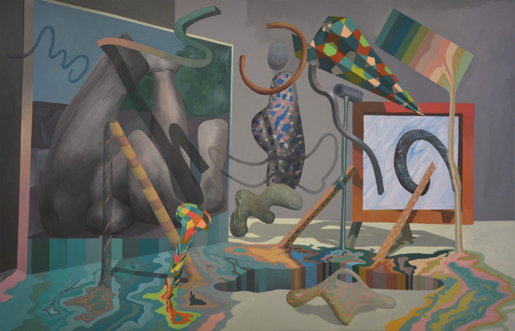 Athier Mousawi, Nothing is Certain, Everything is Melting, and that’s Okay 1, 2019