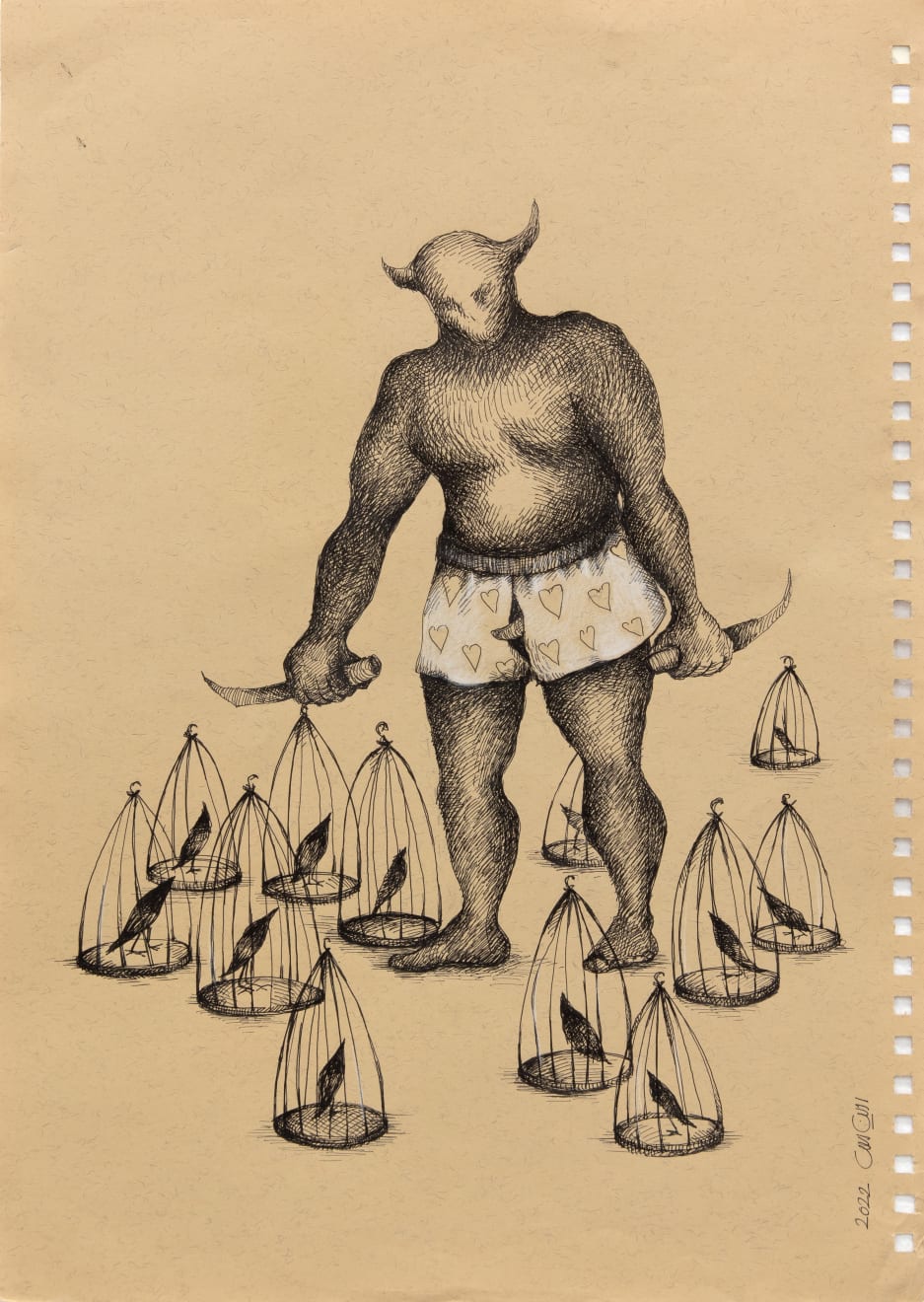 Roshanak Aminelahi, Ghools, 2022