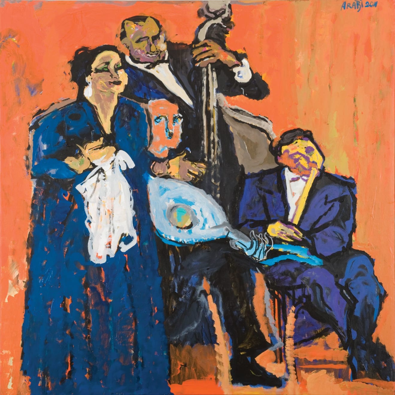 Asaad Arabi, The Turquoise Note, 2011