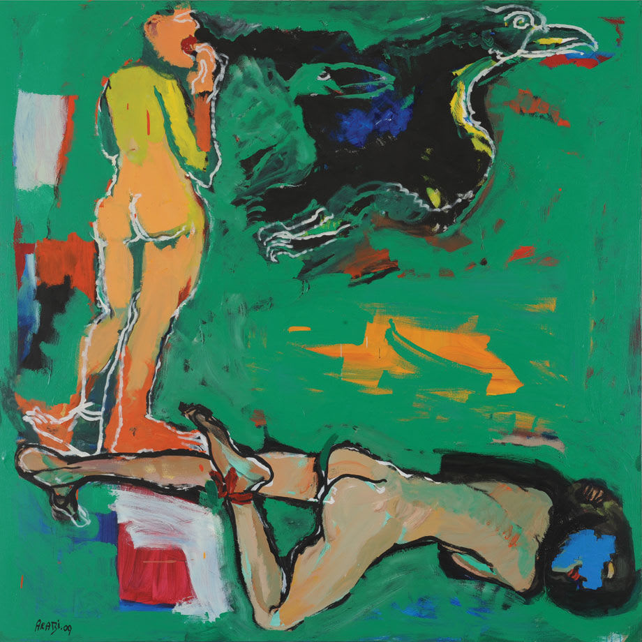 Asaad Arabi, Flying Upside Down, 2009