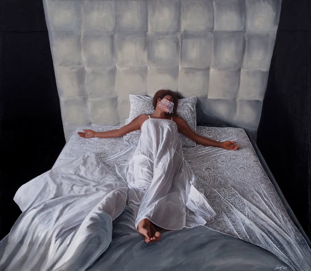 Shurooq Amin, For Whom the Bed Tolls (For Whom the Bell Tolls by Ernest Hemingway), 2016