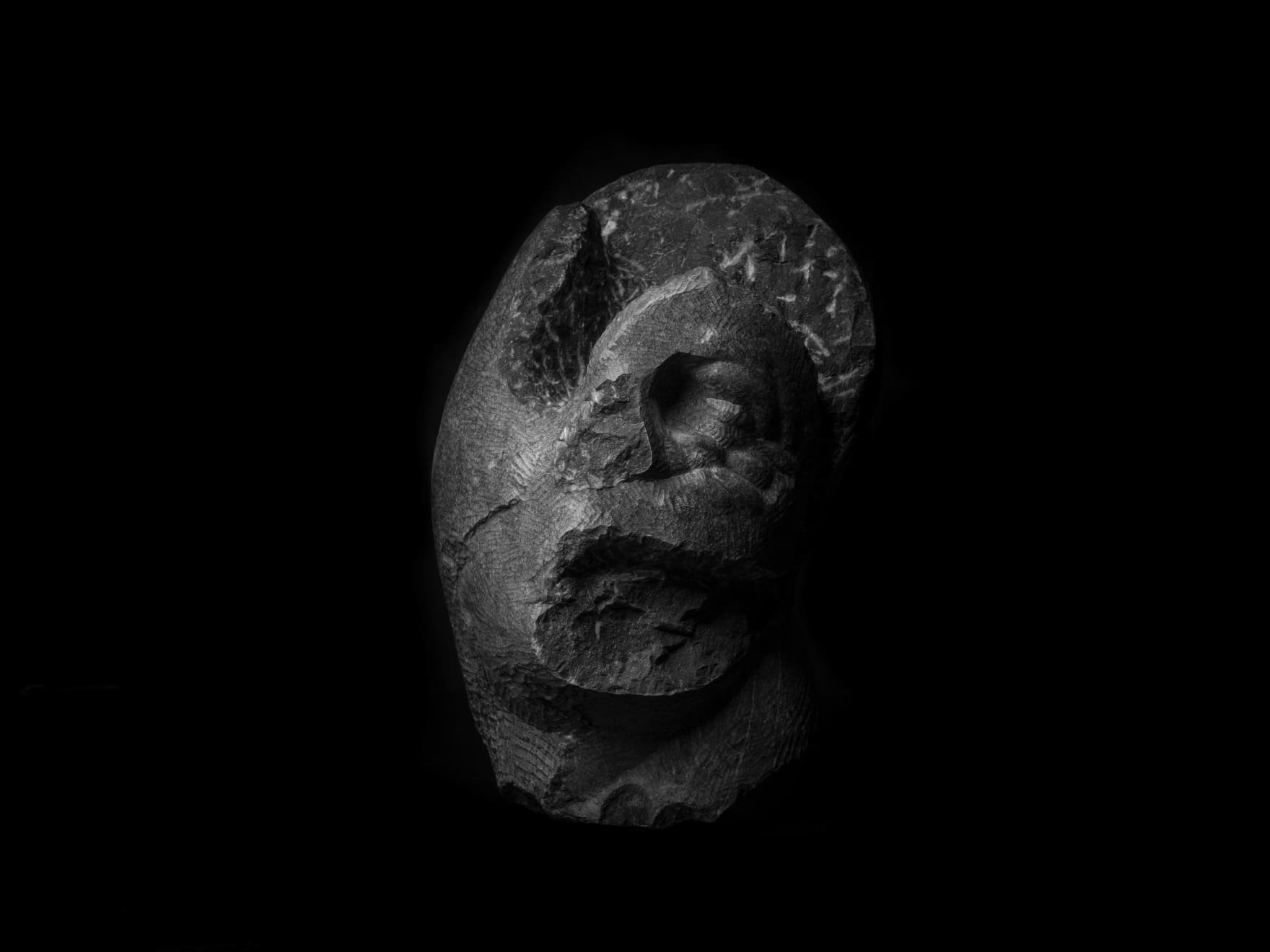 Athar Jaber, Stone Head - Opus 5 nr.10, 2018