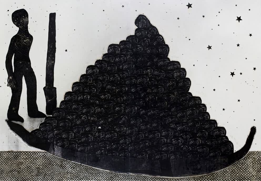 Sadik Kwaish Alfraji, Don't Put All Your Dreams in One Boat, 2014