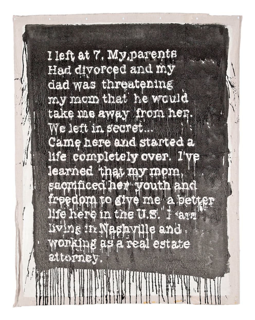 Farzad Kohan, Migration Stories #2, 2016