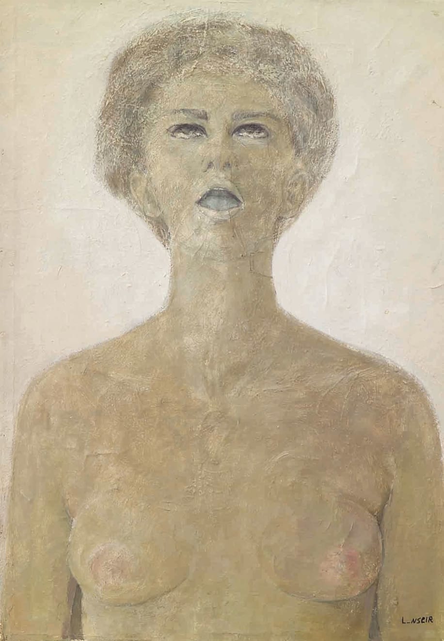 Leila Nseir, Self Portrait, 1964