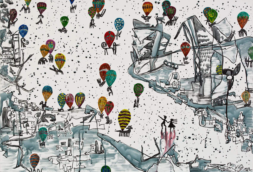 Nadim Karam, Urban Zoo Fantasia, 2013