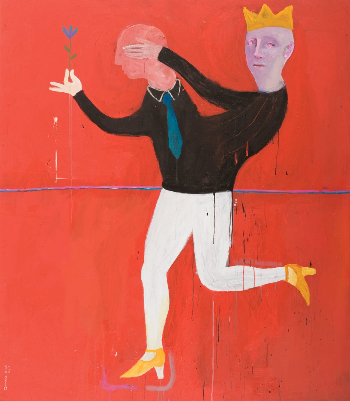 Oussama Diab, The King Leads the People, 2010