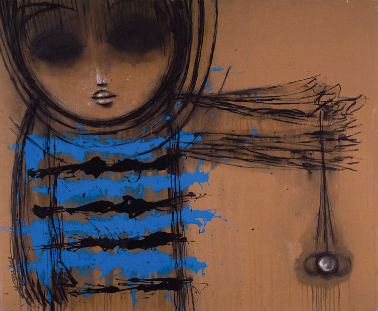 Mohannad Orabi, Self Portrait, 2008