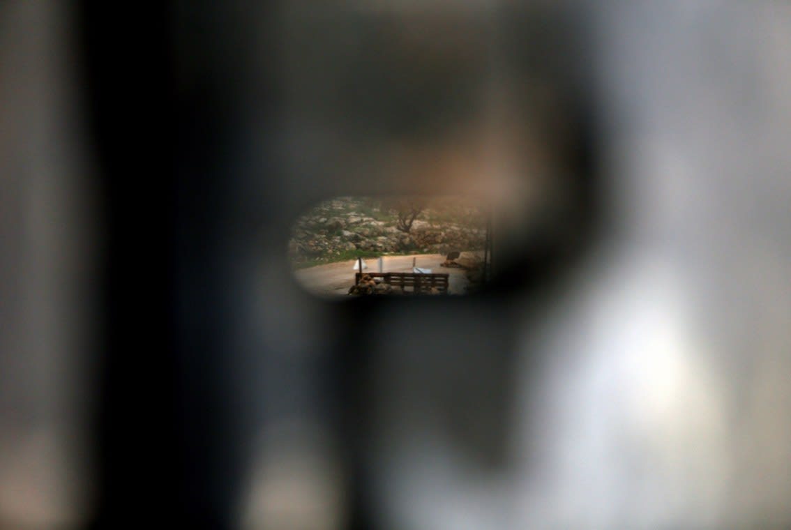 Khaled Jarrar, Hole in the Wall Series, 2013