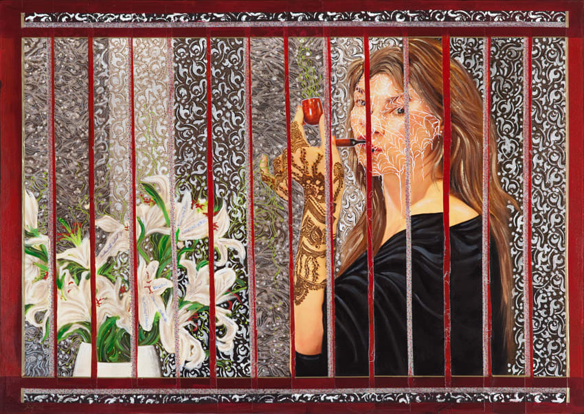 Shurooq Amin, This Is Not a Pipe; A Deconstruction, 2012