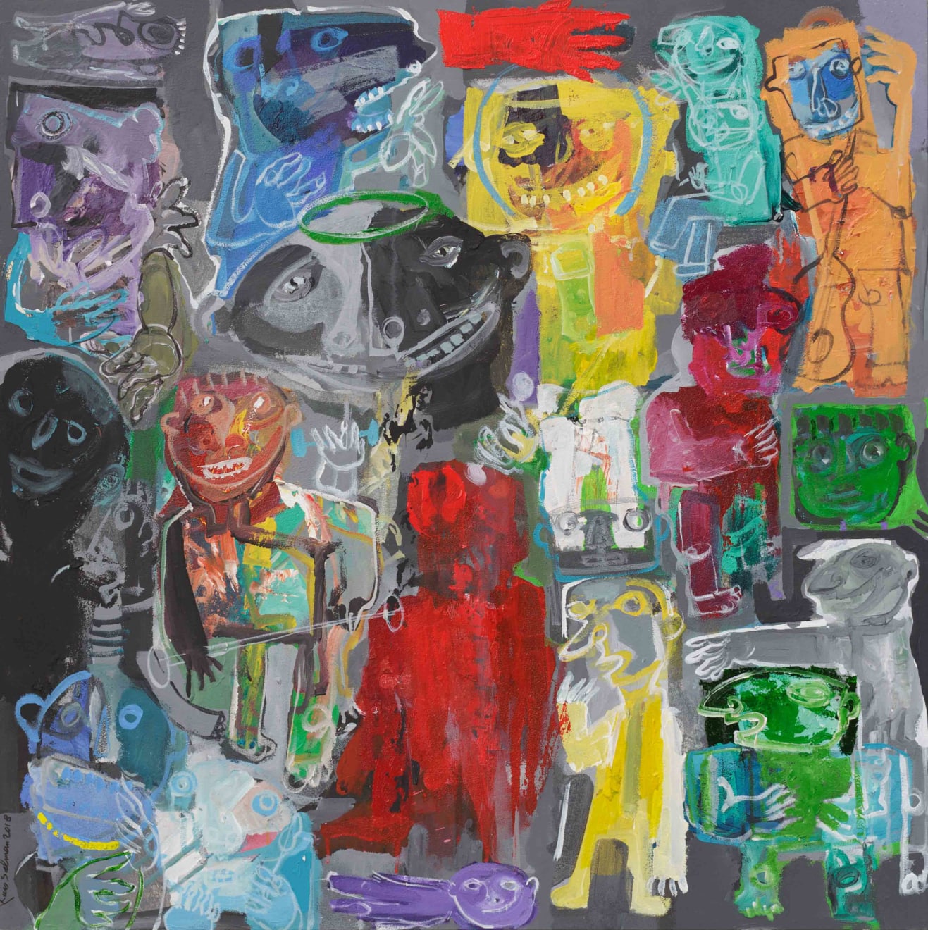 Kais Salman, Untitled, 2018