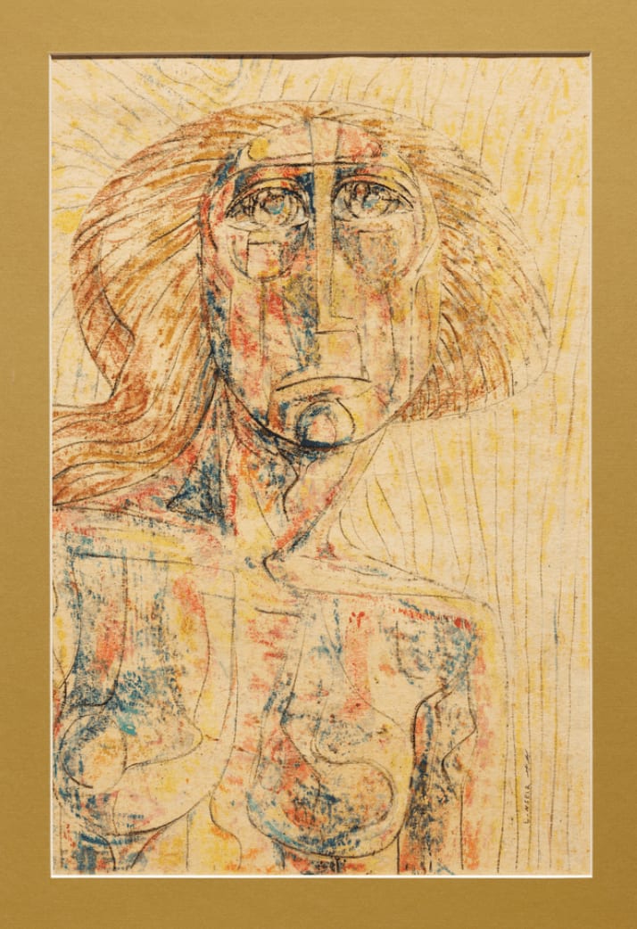 Leila Nseir, A Face From Mary, 1989