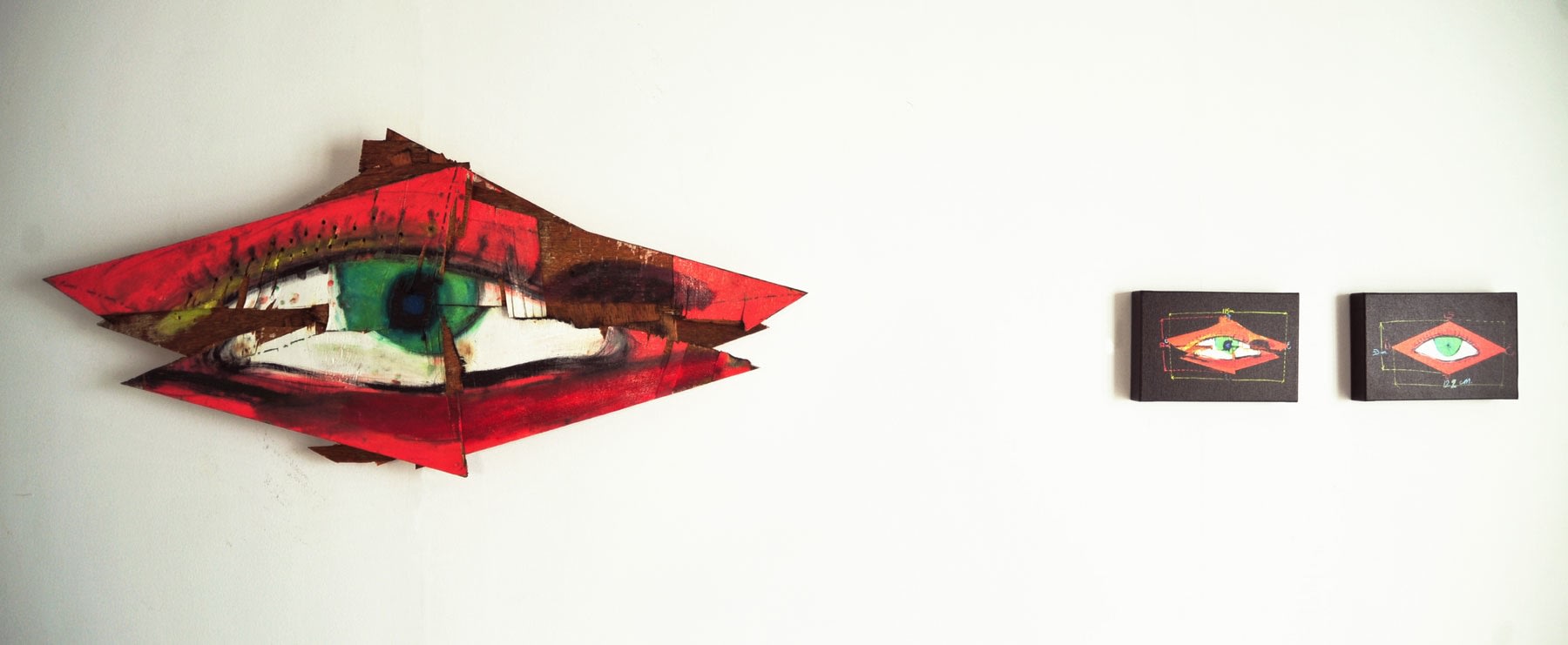 Faisal Samra, Green Eye from C.D.R. Series', 2013