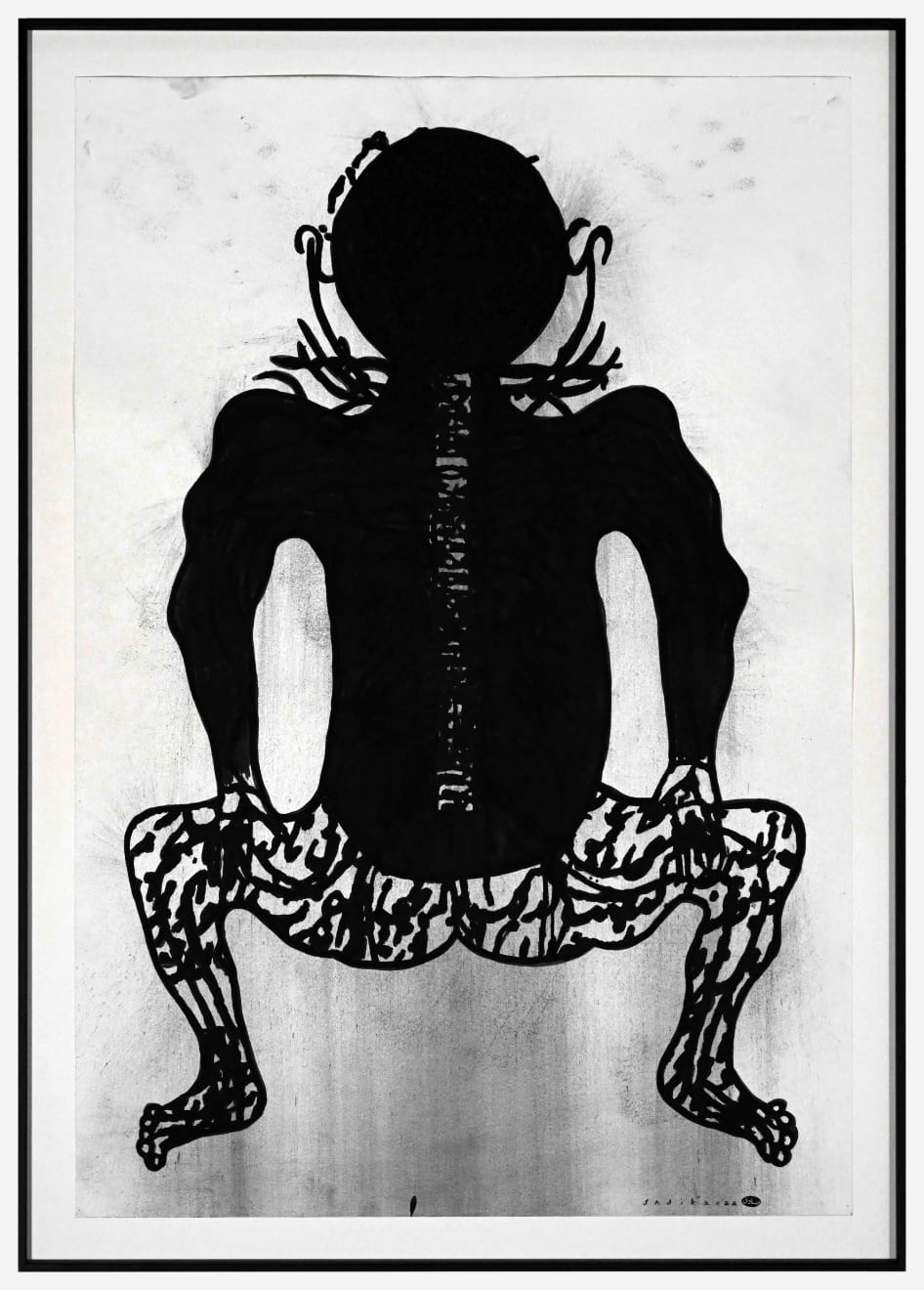 Sadik Kwaish Alfraji, I Am a Manuscript #2, 2023