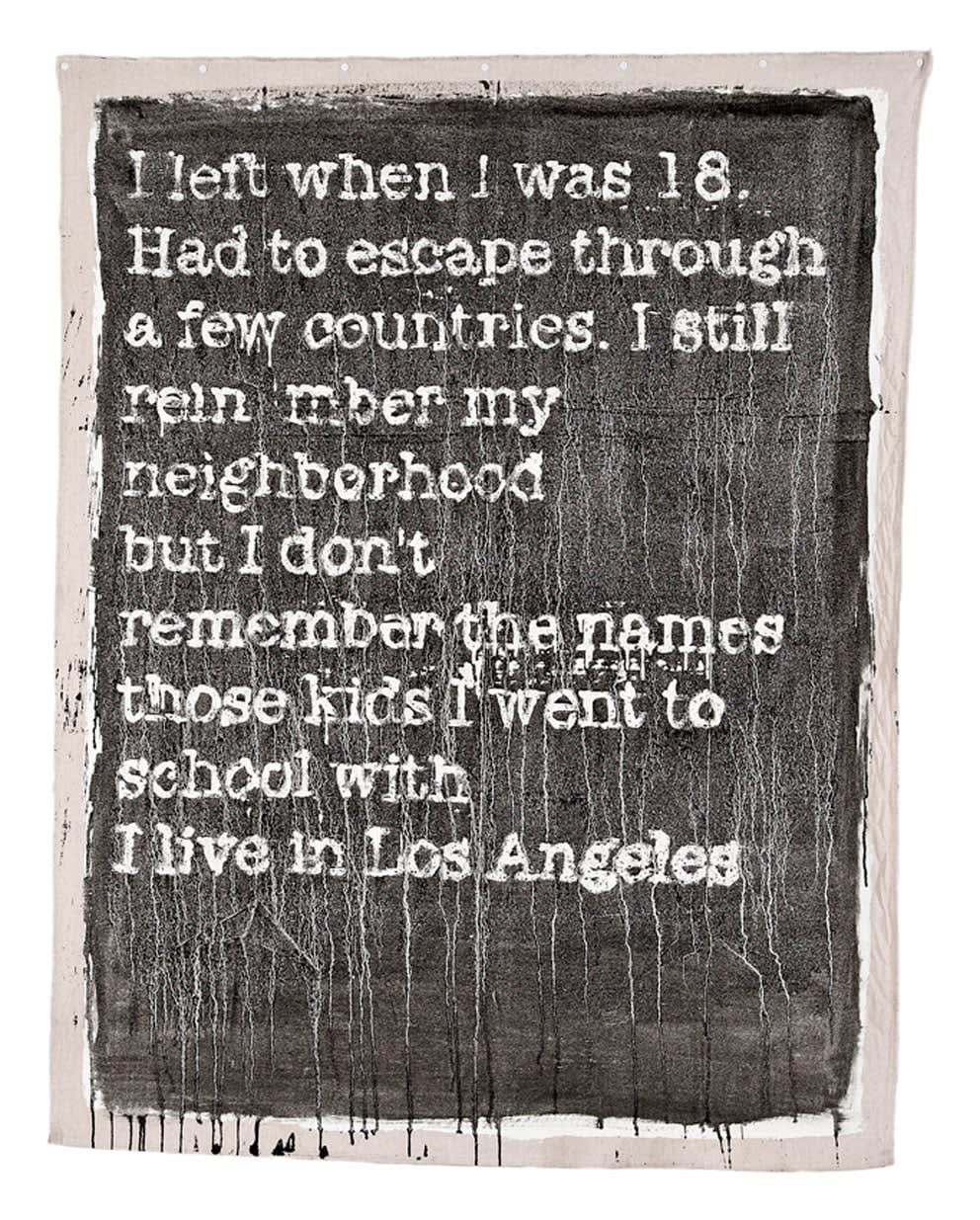 Farzad Kohan, Migration Stories #1, 2016