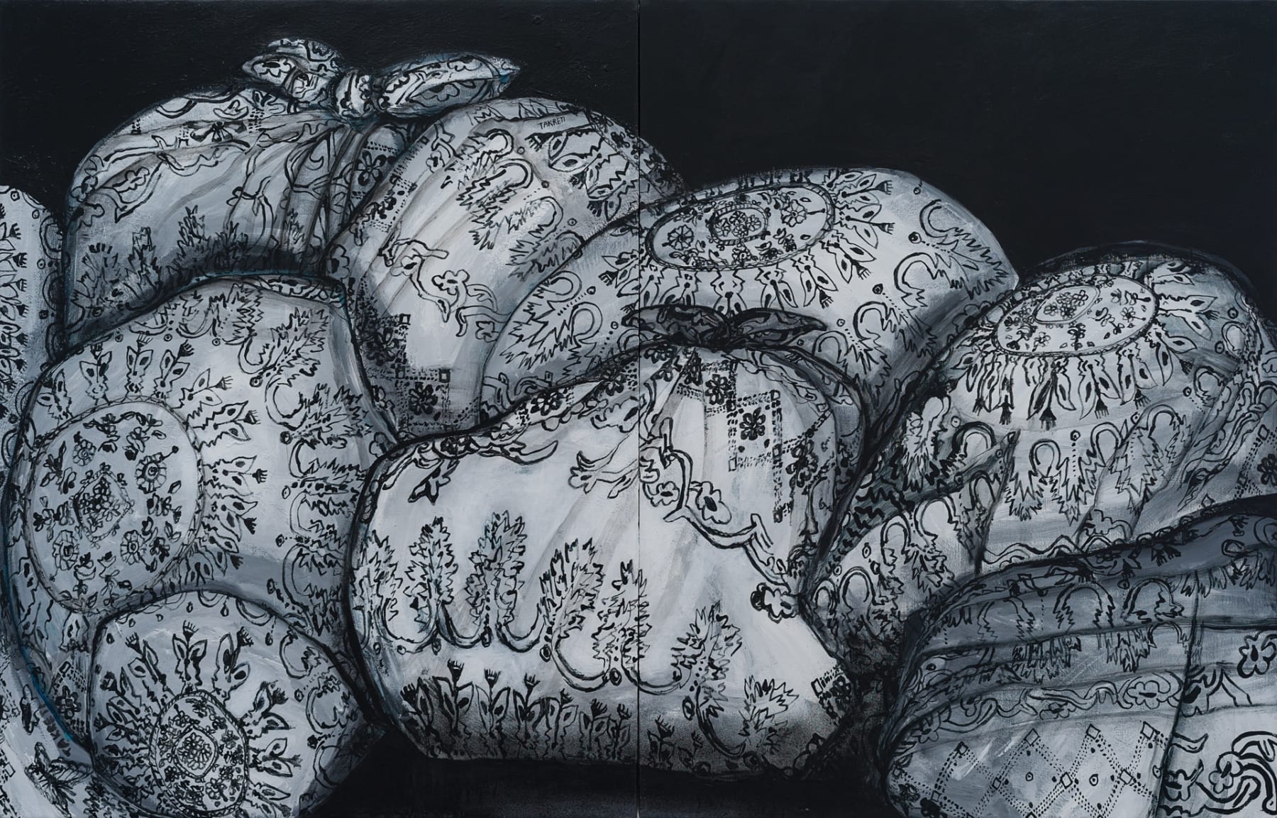 Khaled Takreti, Les Baluchons, 2016