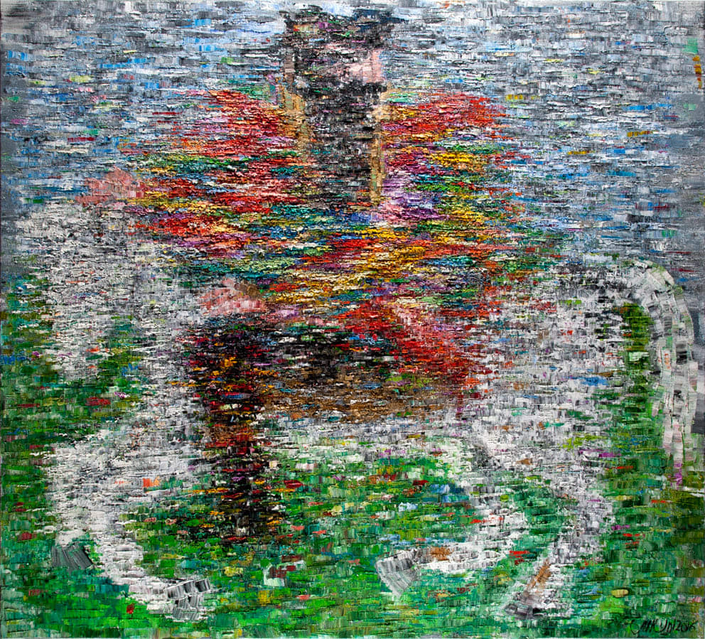 Roshanak Aminelahi, Warrior Riding, 2016