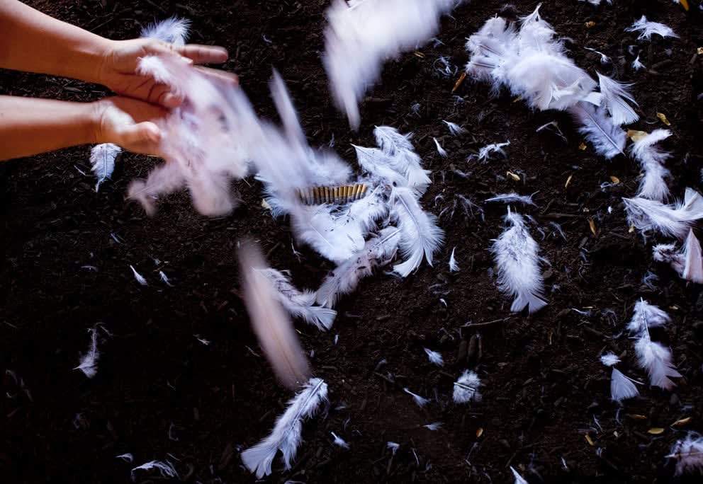 Sama Alshaibi, Sketch 9 from Negative Capable Hands Series, 2010