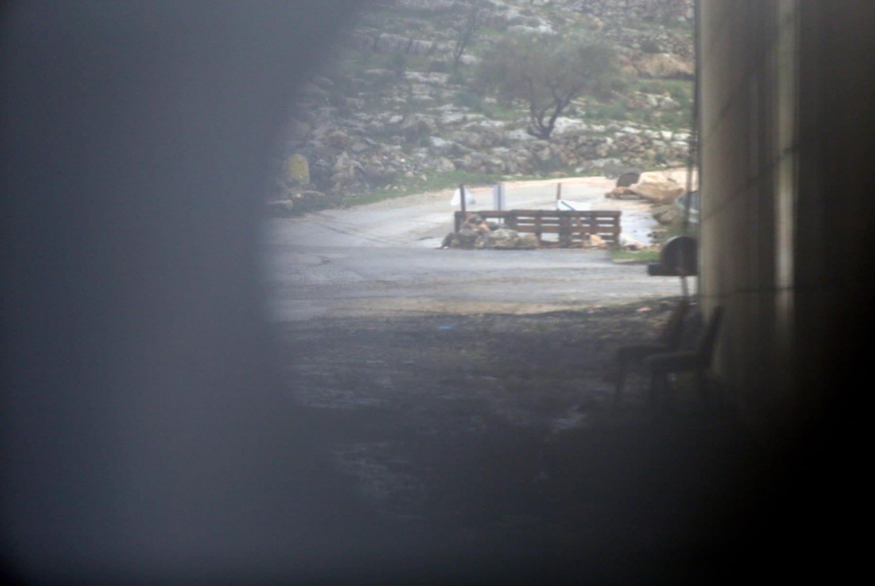 Khaled Jarrar, Whole in the Wall Series, 2013