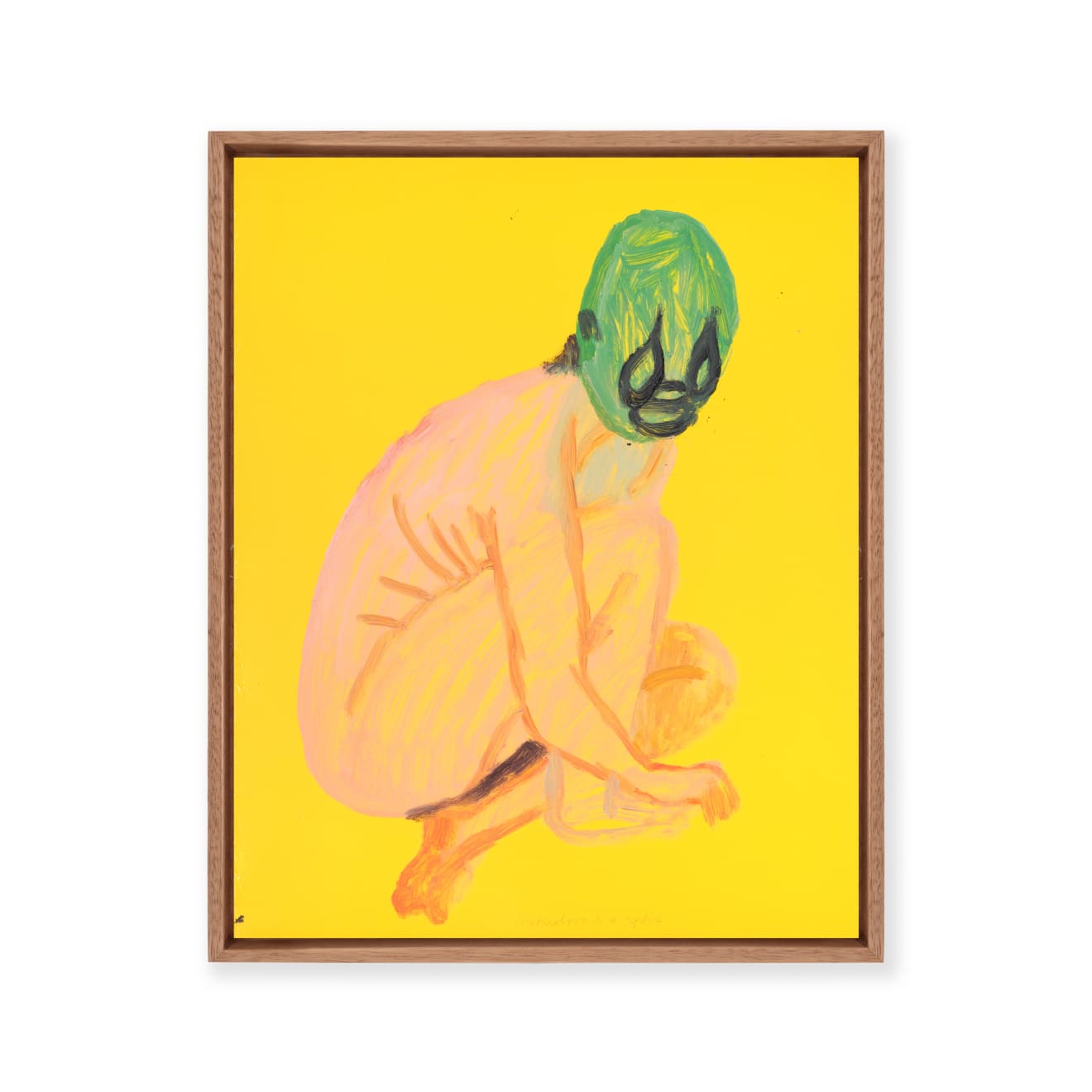 Jacqui Stockdale, Luchadora touching toes, 2023