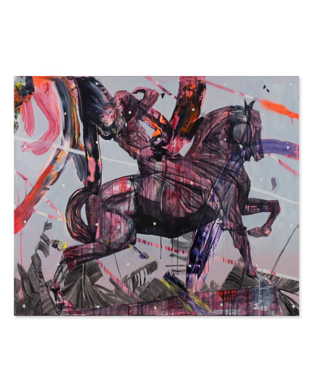 Hiroyasu Tsuri, Statue From Forgotten World 51°30’23.9N 0°10’41.8W, 2018