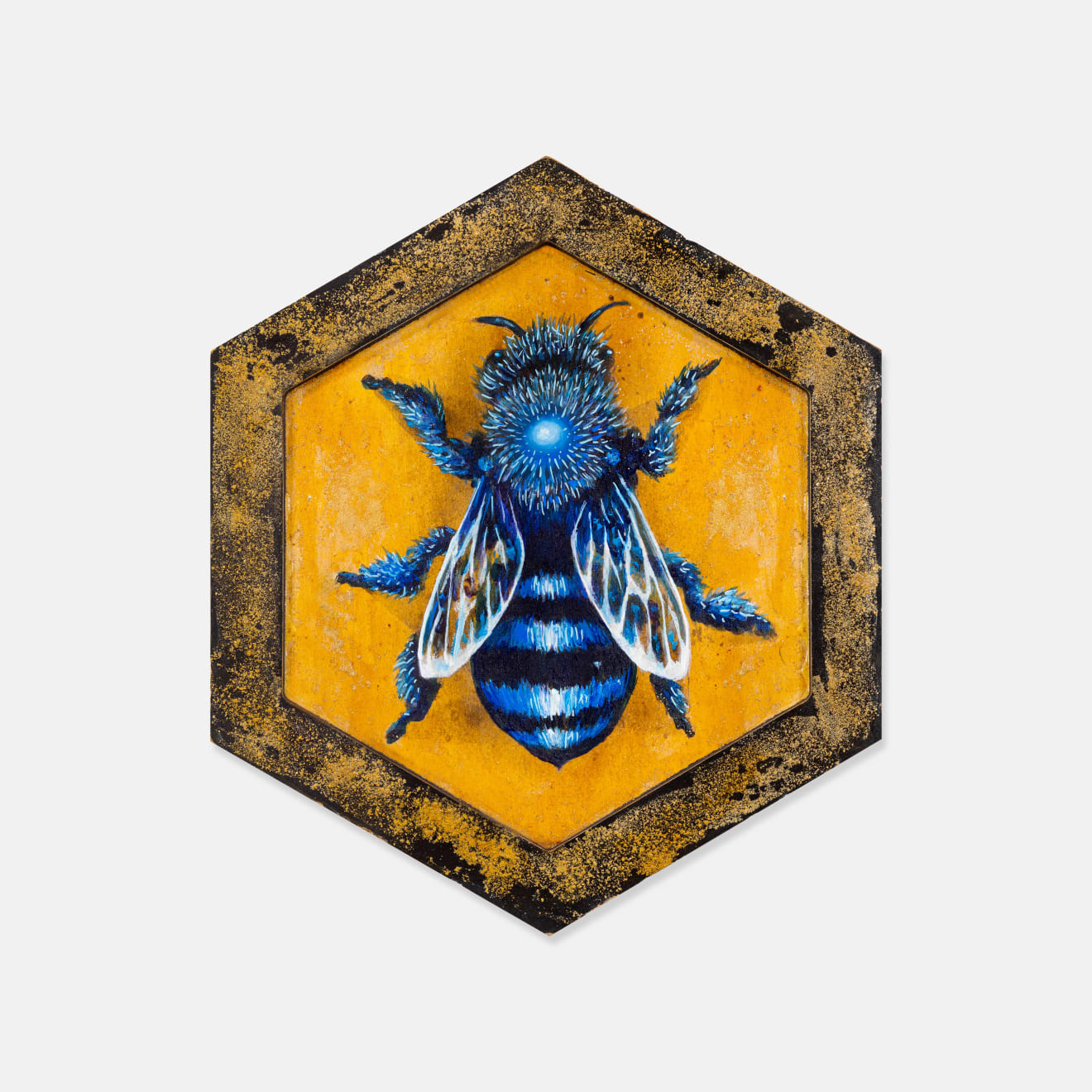 Mike Makatron, Blue Bee, 2024