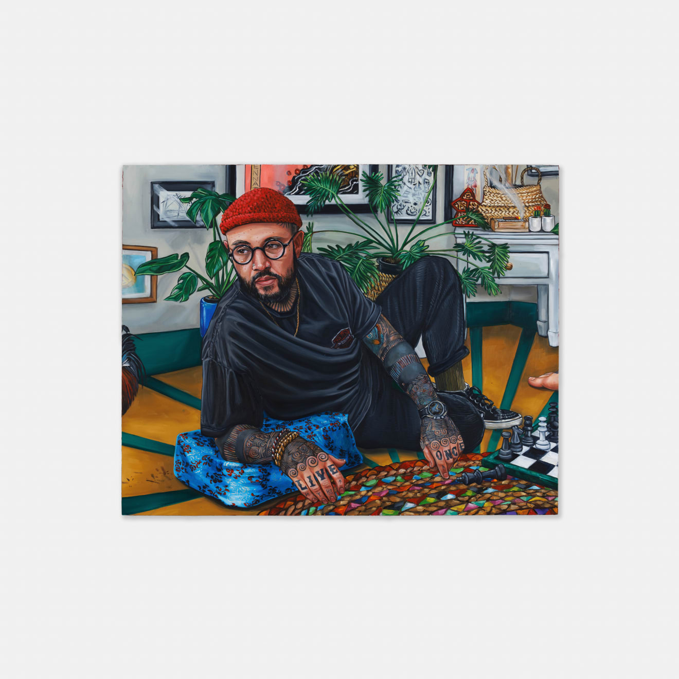 Jasmine Crisp, He Only Existed Today (A Portrait of Jaya), 2024