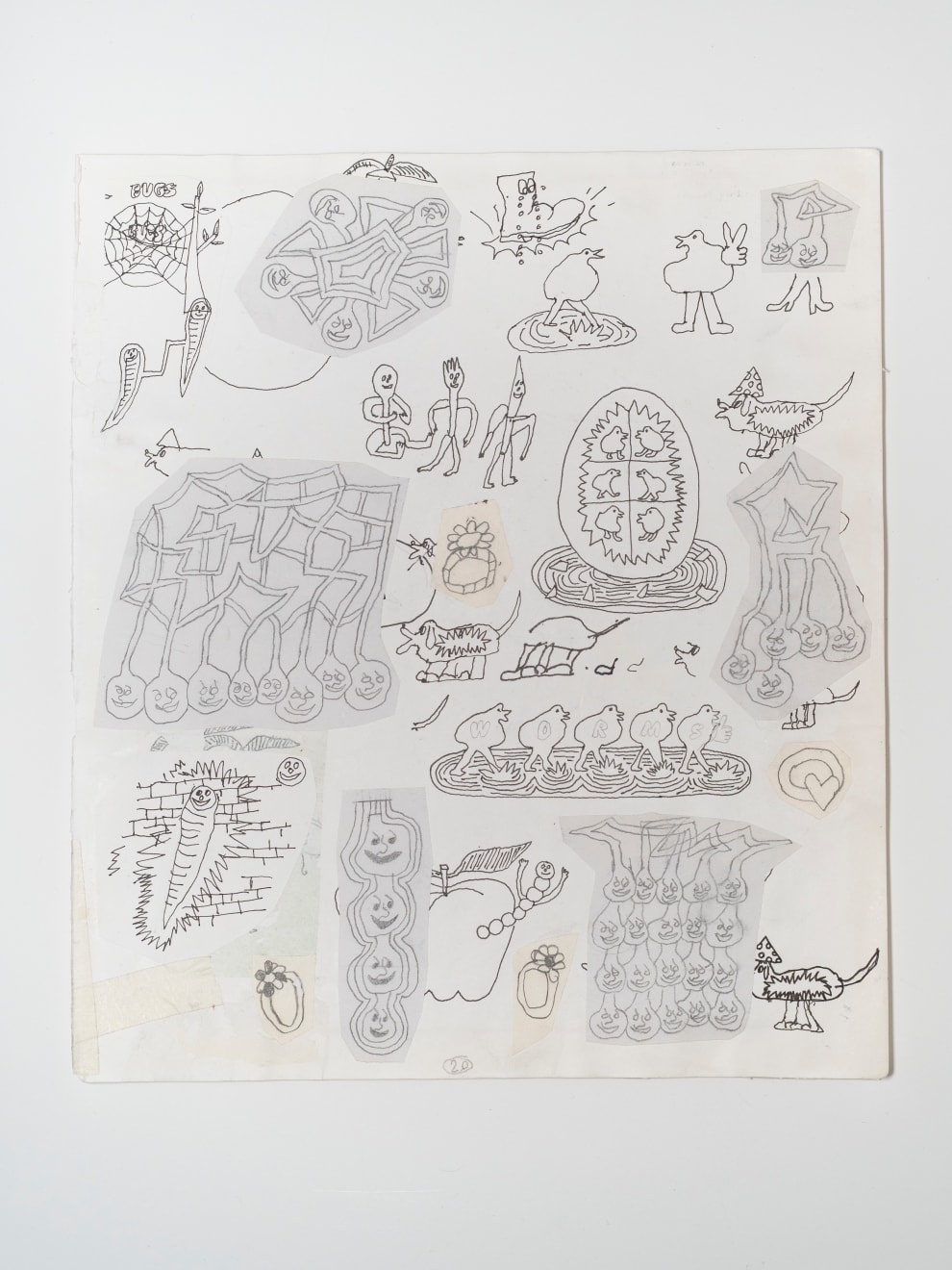 James Cooper, Sketchbook Pages 20 ~ 21, 2023