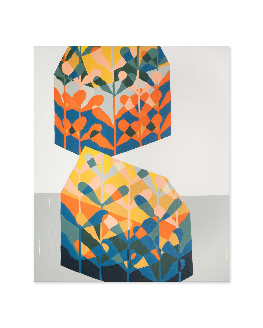 Kyle Hughes-Odgers, Two Patterned Houses, 2019