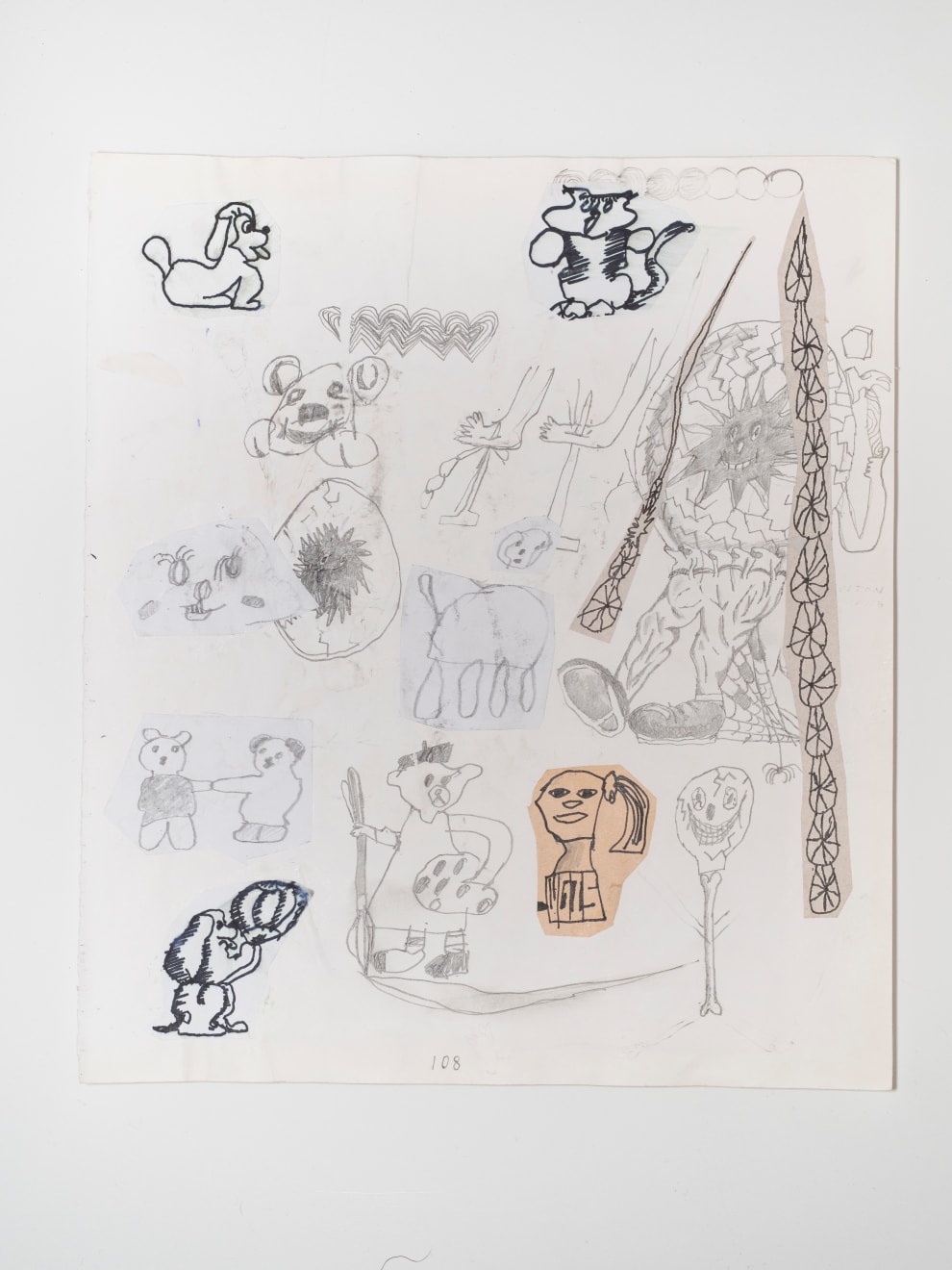 James Cooper, Sketchbook Pages 108 ~ 109, 2023