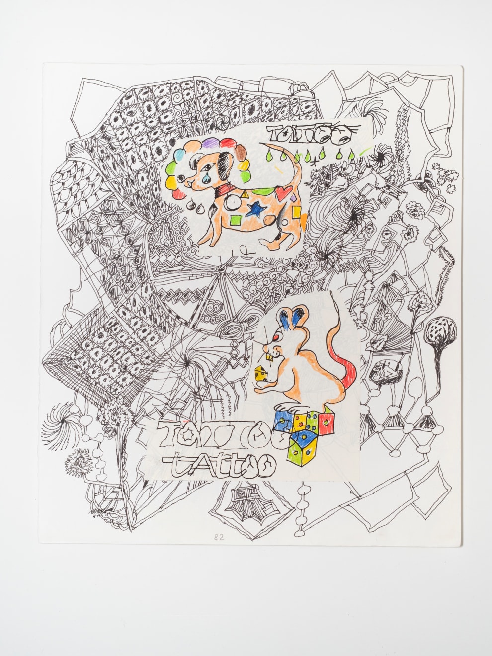 James Cooper, Sketchbook Pages 82 ~ 83, 2023