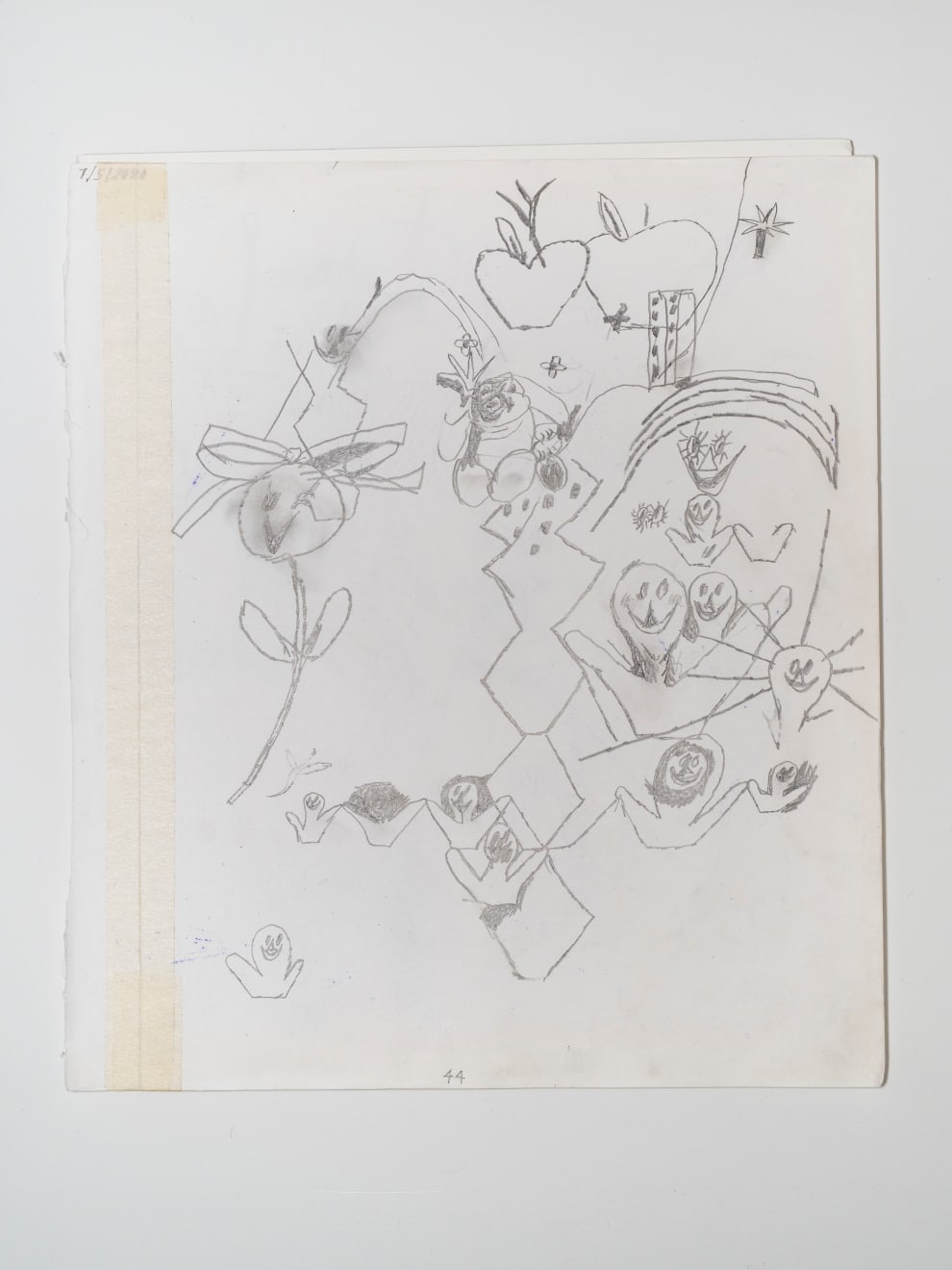 James Cooper, Sketchbook Pages 44 ~ 45, 2023