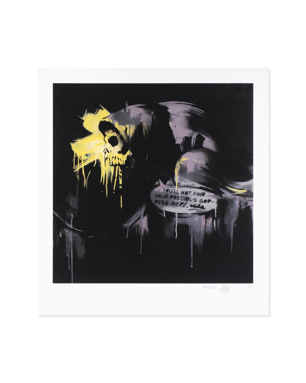 David ‘Meggs’ Hooke, You’ll not find your precious goddess here, 2009