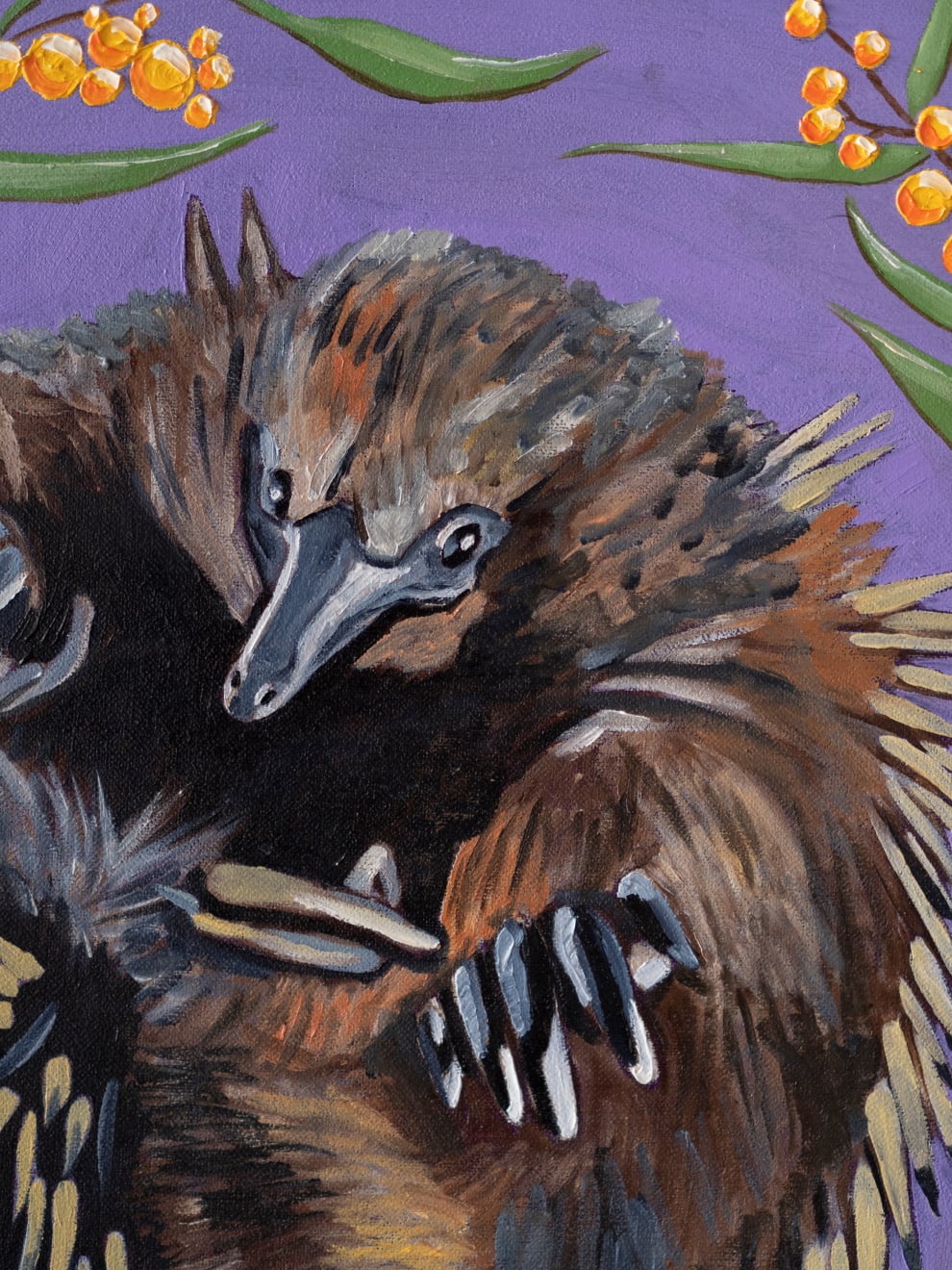 Noni Cragg, Echidna - I am a snack and I want a snack, 2023