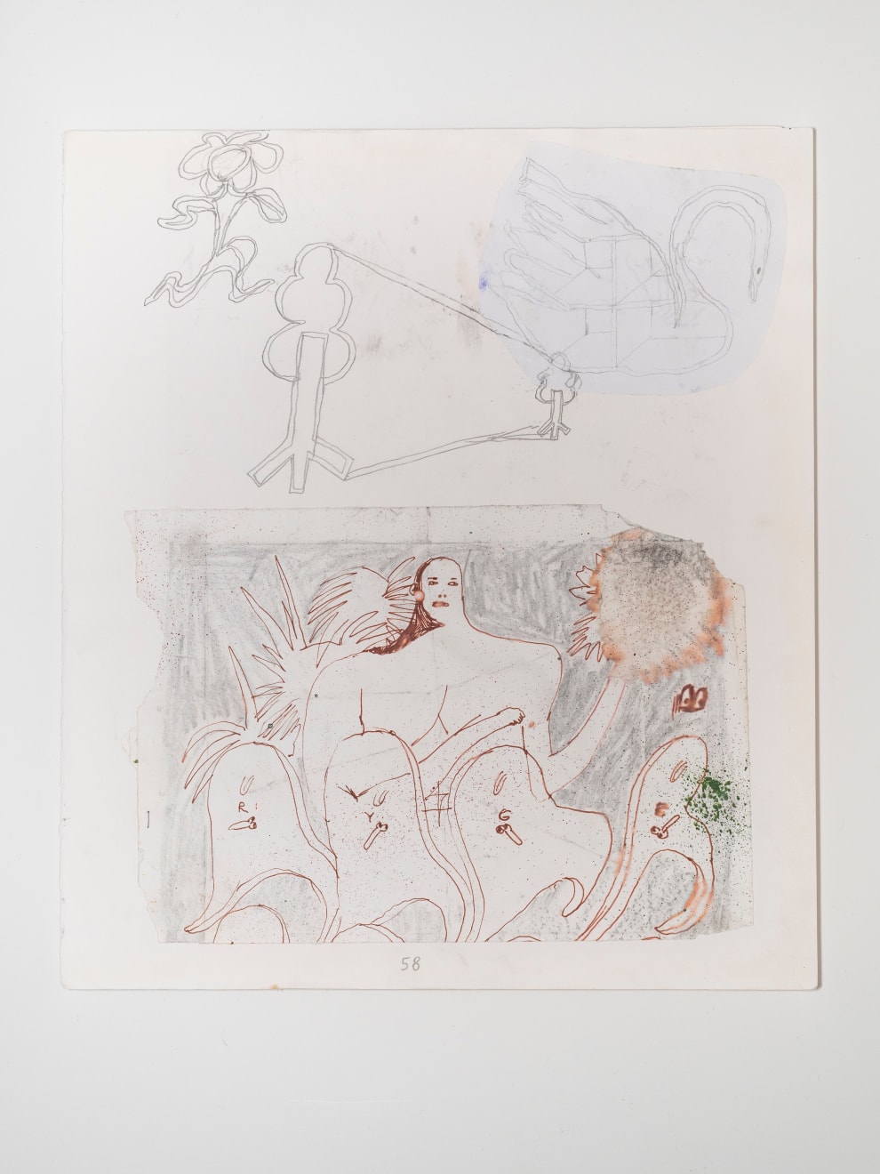 James Cooper, Sketchbook Pages 58 ~ 59, 2023