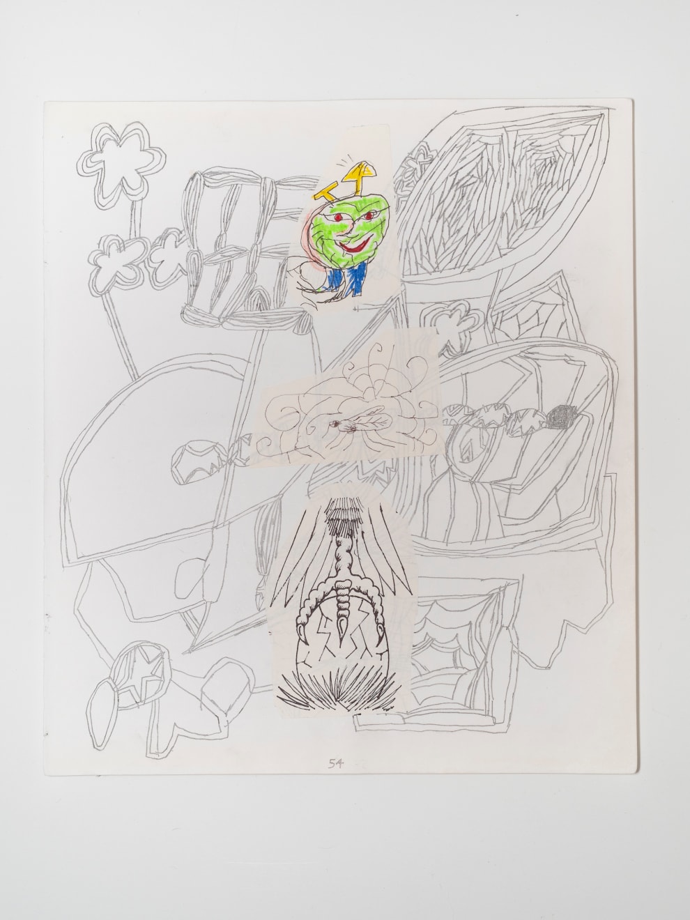 James Cooper, Sketchbook Pages 54 ~ 55, 2023