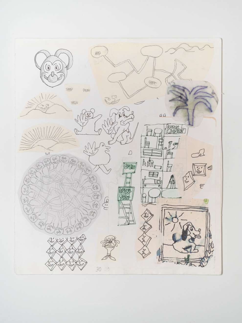 James Cooper, Sketchbook Pages 30 ~ 31, 2023