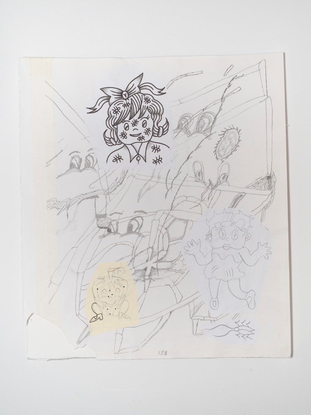 James Cooper, Sketchbook Pages 158 ~ 159, 2023