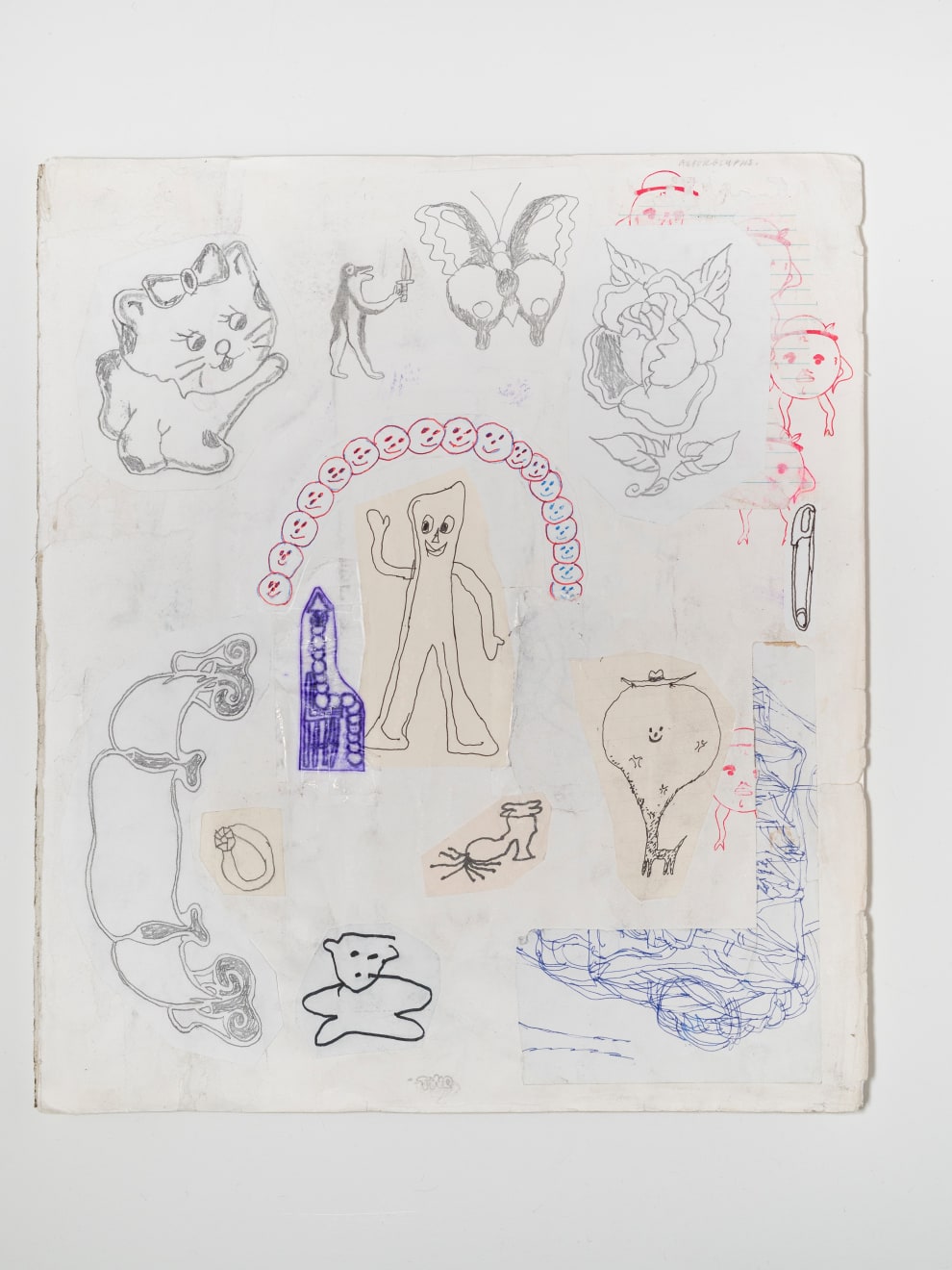 James Cooper, Sketchbook Pages 02 ~ 03, 2023