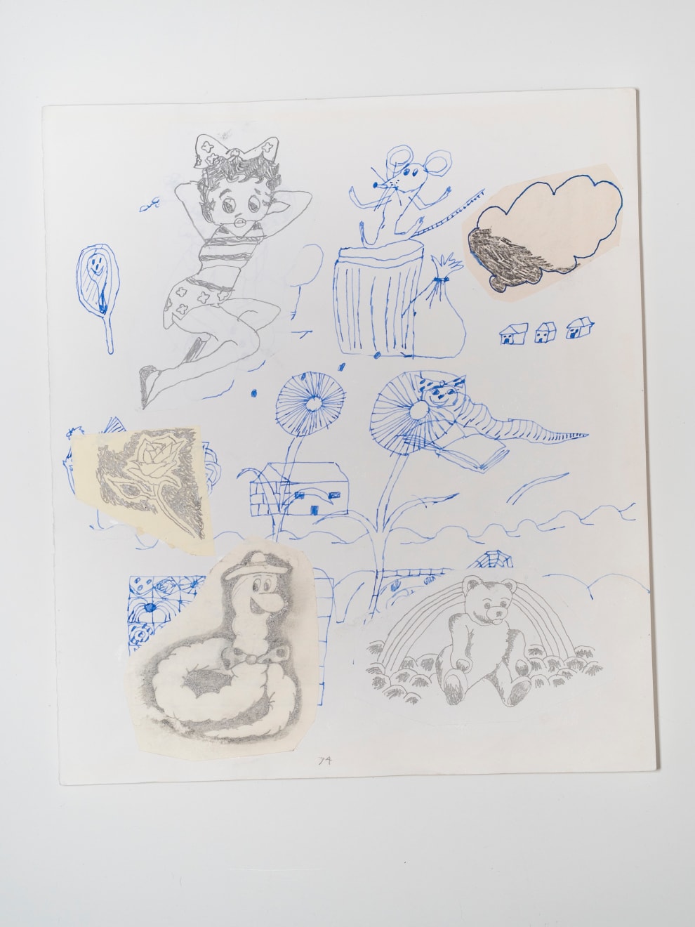 James Cooper, Sketchbook Pages 74 ~ 75, 2023