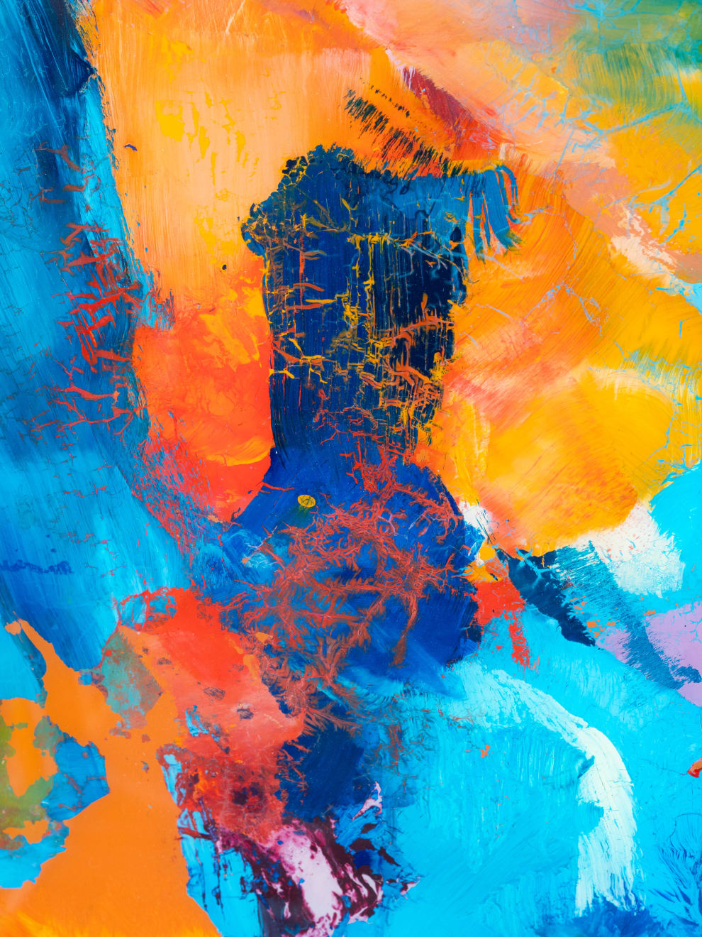 David ‘Meggs’ Hooke, Finding Flow #01, 2025