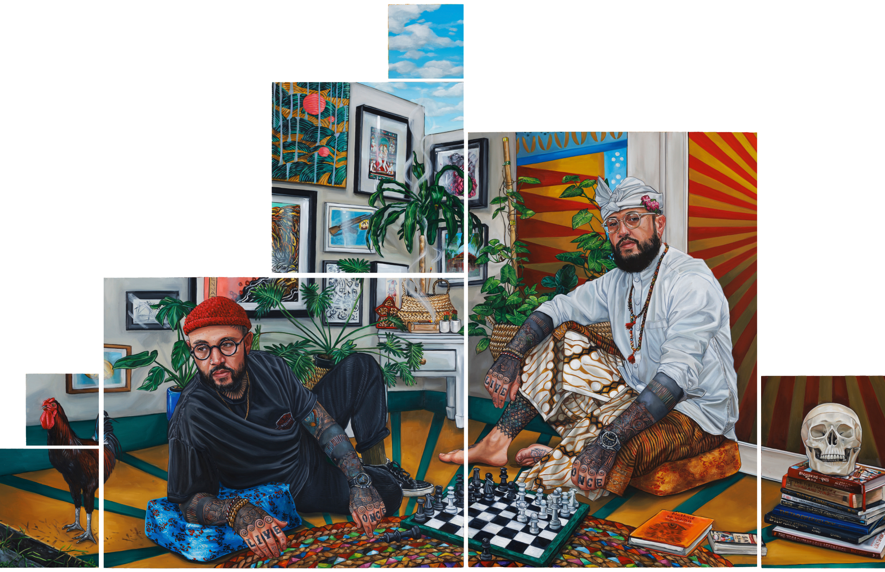 Jasmine Crisp, He Only Existed Today (A Portrait of Jaya), 2024