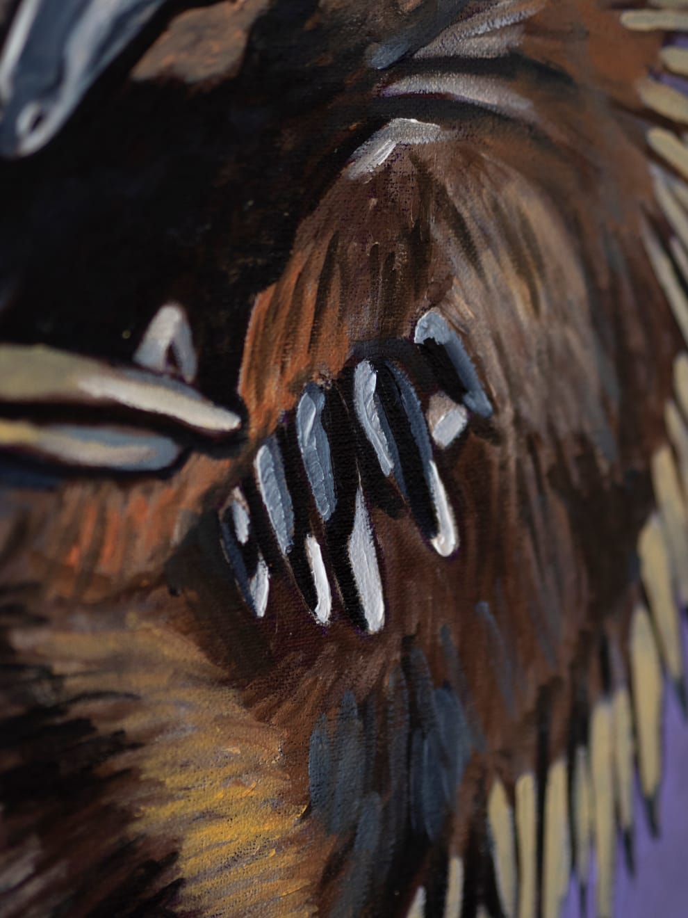 Noni Cragg, Echidna - I am a snack and I want a snack, 2023