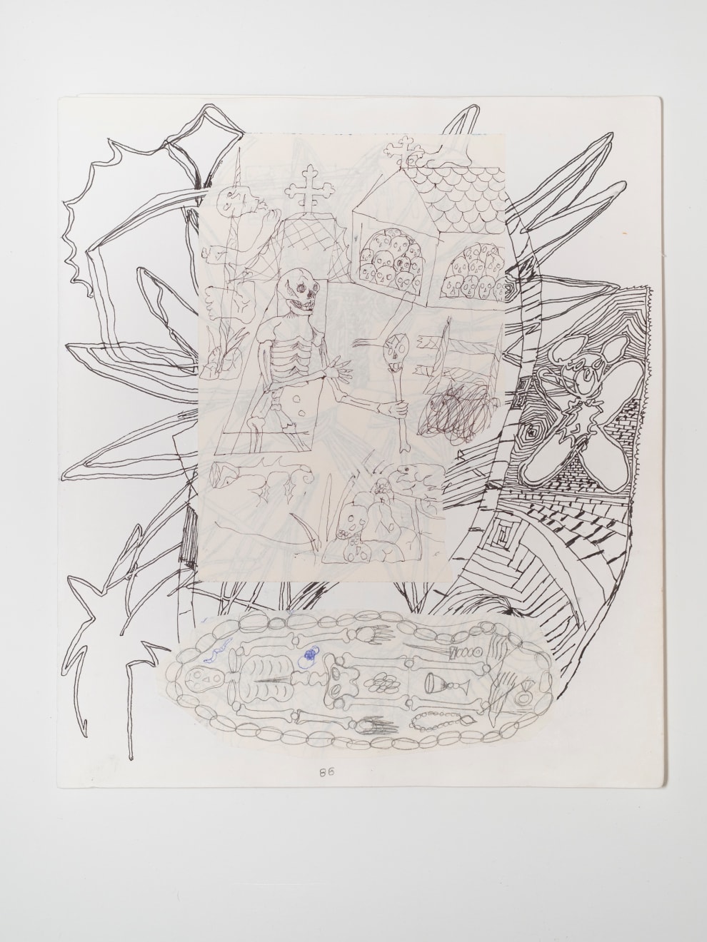 James Cooper, Sketchbook Pages 86 ~ 87, 2023