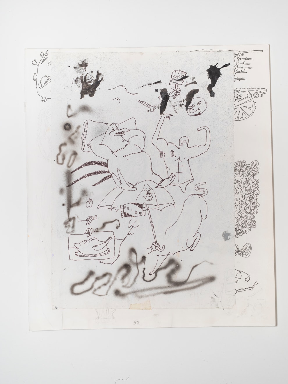 James Cooper, Sketchbook Pages 92 ~ 93, 2023