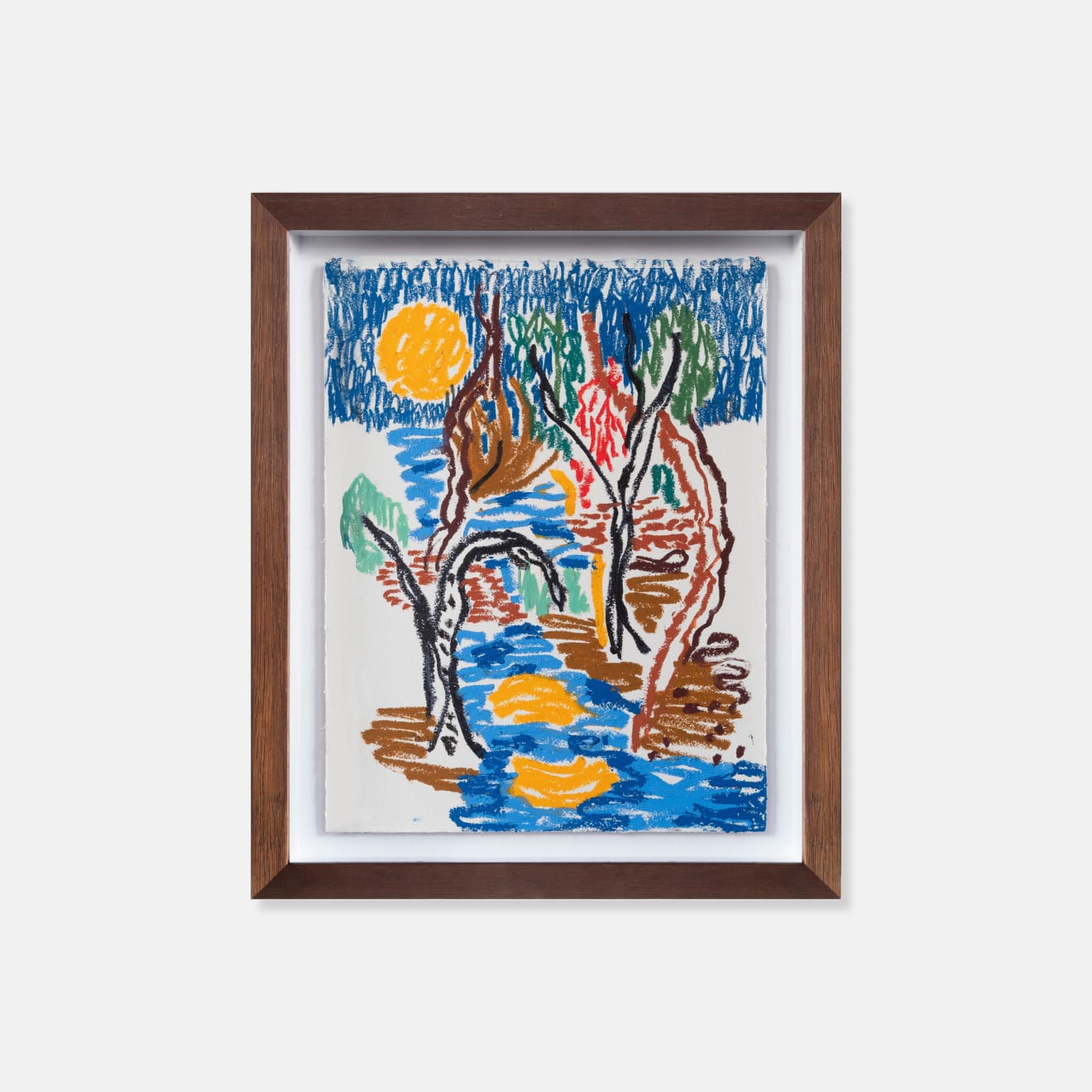 Ellie Hannon, Bright Sun Broken, Drifting Down River, 2024