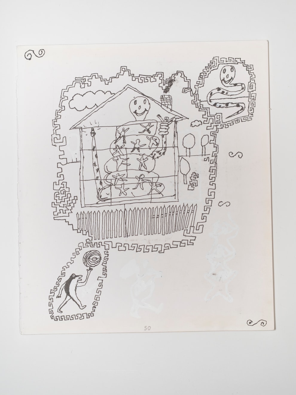 James Cooper, Sketchbook Pages 50 ~ 51, 2023