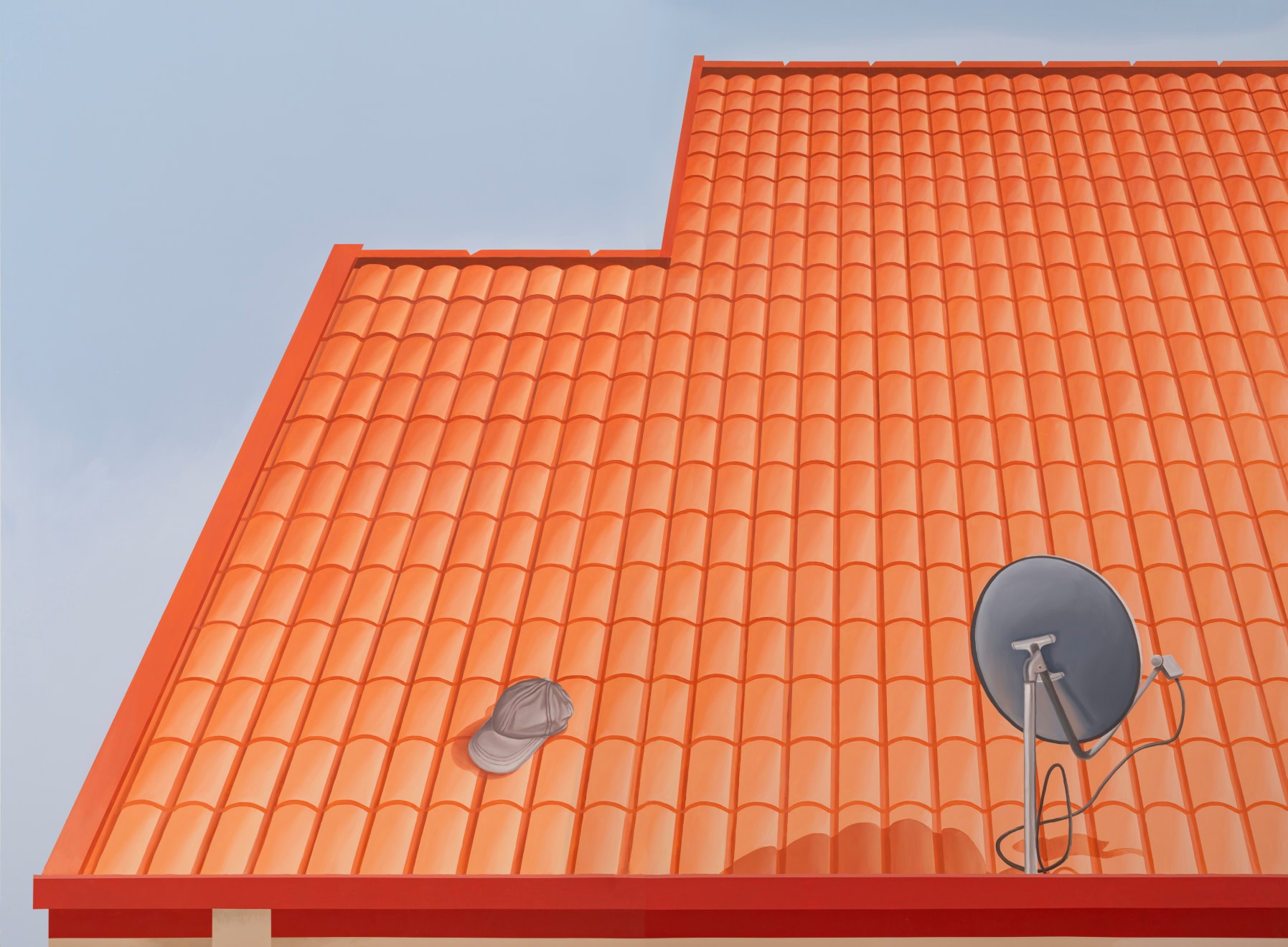 George Goodnow, Canberra Roof (Diptych), 2024