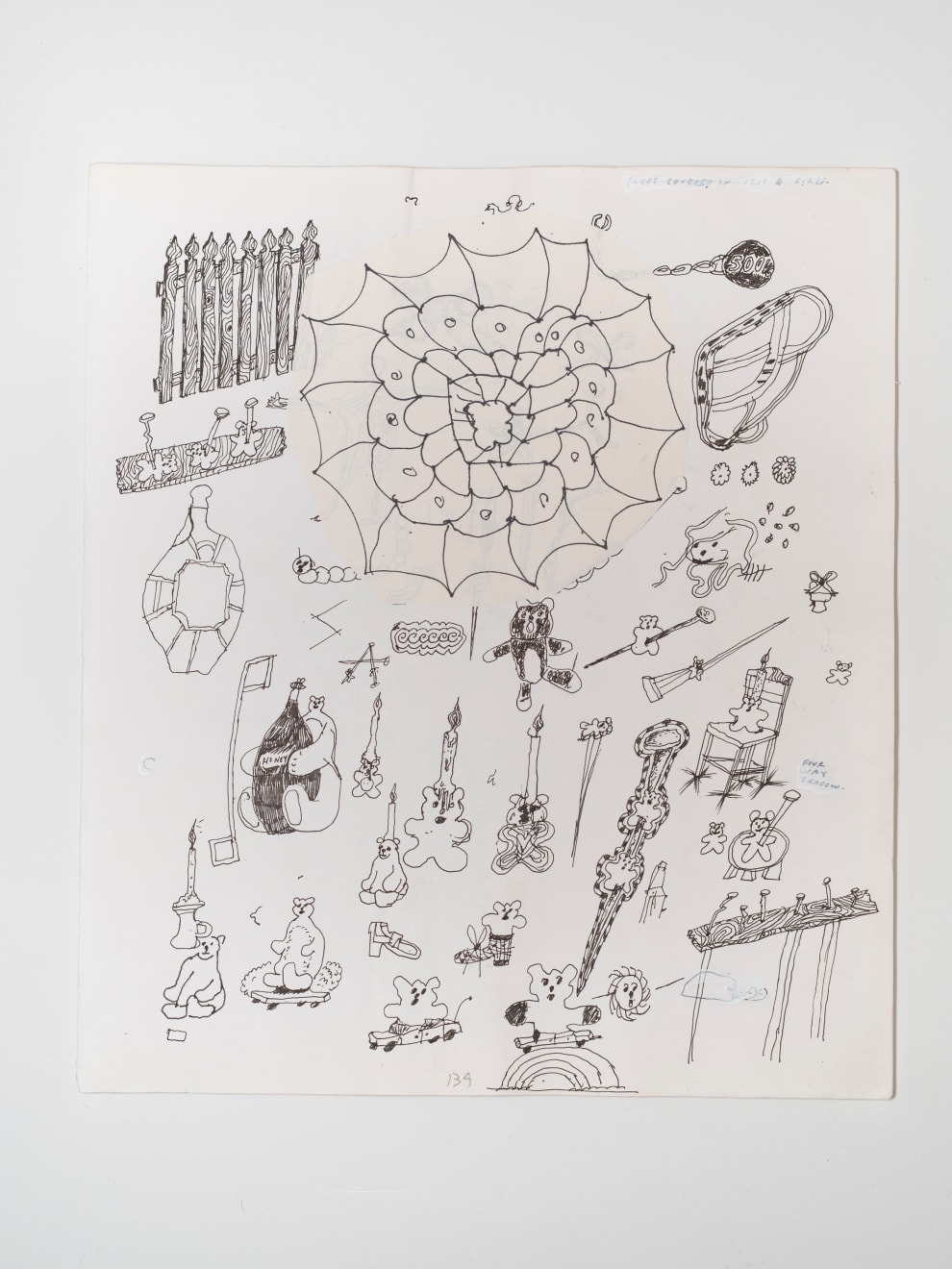 James Cooper, Sketchbook Pages 134 ~ 135, 2023