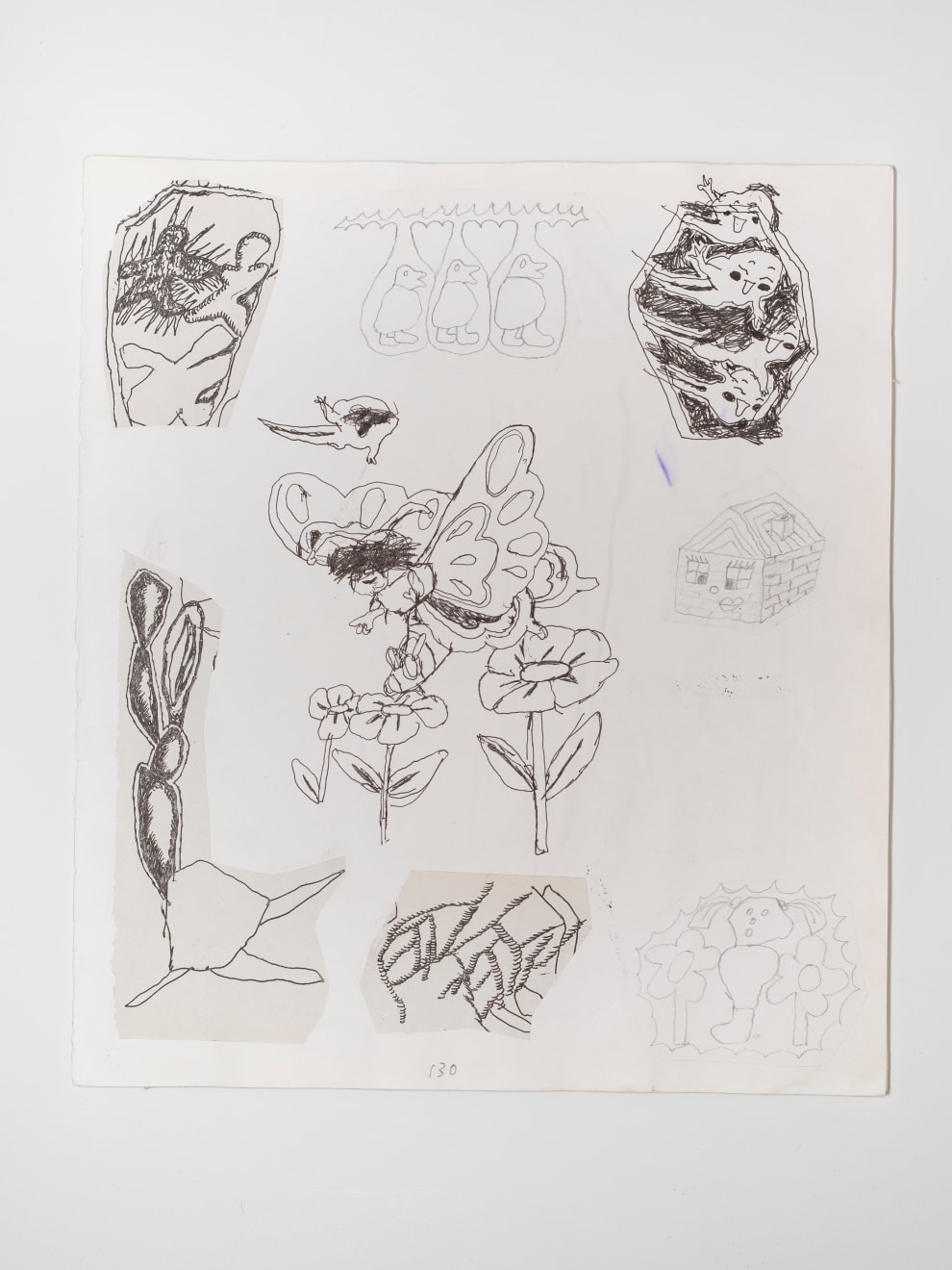 James Cooper, Sketchbook Pages 130 ~ 131, 2023